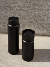 Черна термочаша от неръждаема стомана 400 ml Singles – Zone