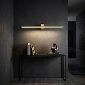 LED аплик за баня SWE048-1W 80cm GOLD BRUSH