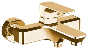 Стенна батерия за вана в златист цвят (2 изхода) Spy – Sapho