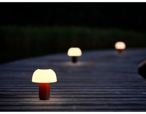 Оранжева алуминиева LED затъмняваща се настолна лампа (височина 22 cm) Harvest – Zone