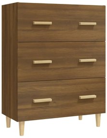 817347 vidaXL Сайдборд, Кафяв дъб, 70x34x90 см, инженерно дърво