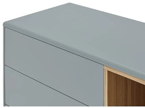 Син/сив нисък скрин 180x76 cm Corvo – Teulat