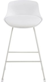 Бял бар стол (височина на седалката 66 cm) Tina – Actona