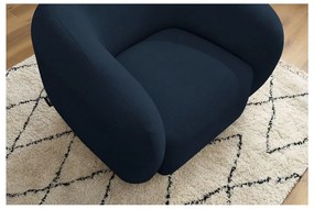 Тъмносиньо кресло Celine – Bobochic Paris