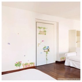 Комплект стикери за стена Happy House, 42x30 cm - Ambiance