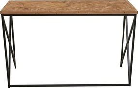 Конзолна маса от масивна ела в естествен цвят 48x120 cm Kickford – Premier Housewares
