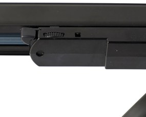 Релсова система черна с LED димируема 3-светлина 3-фазен дясна - Ruler 38