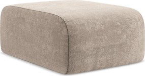 Светлокафява шенилова табуретка Lani – Makamii