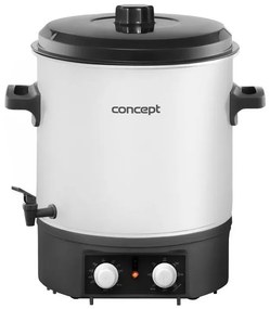 Concept ZH0030 - Уред за консервиране 27 l 2000W/230V бял/черен