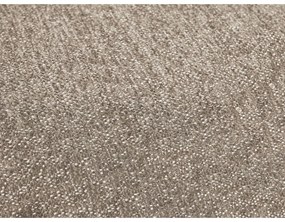 Кафяво-сив шенилов сгъваем/с място за съхранение ъглов диван (ляв ъгъл/U форма) Everest – Bobochic Paris