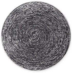 Сив кръгъл килим ø 120 cm Gloria Cavallo – Hanse Home