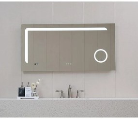 LED огледало за баня с нагревател, 120x60см, Inter Ceramic, ICL 1810