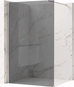 Параван за душ Rea Flexi Grey / Chrome 90