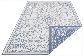 Синьо-кремав килим на открито , 200 x 290 cm Leyte - NORTHRUGS