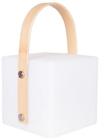 LED RGBW външна лампа MAJORKA LED/0,5W/5V USB 1200 mAh IP44 бяла