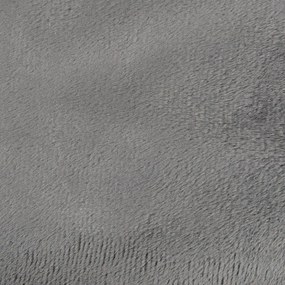 Сиво велурено легло за домашни любимци за куче 107x62 cm Flakes – Love Story