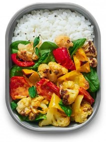 Комплект 3 бр кутии за храна Black+Blum Meal Prep FBSS-BX-PACK1, 0.6/0.9/1.2 l, Правоъгълни, Подходящи за фурна, Без BPA, Неръждаема стомана, Сив