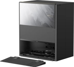 Прахосмукачка робот Dreame Aqua 10 Ultra Track Complete RLR81CE-1-BL, 25000 Pa, 200 мин, 3.5/4 л, VersaLift DToF+OmniSight, AI камери, Гласово управление, Автоматизация, Черен