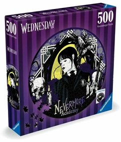 Пъзел Ravensburger Mercredi Adams 500 Части