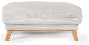 Бежова табуретка от рипсено кадифе Tori – Bonami Selection