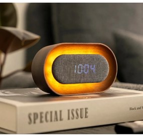 Дигитална аларма Lumos Walnut – Gingko