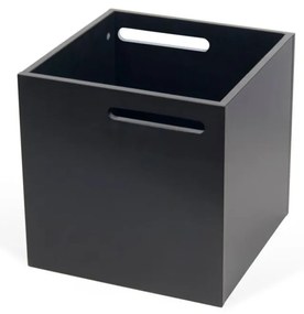 Черна кутия за съхранение на книжарница Berlin - TemaHome