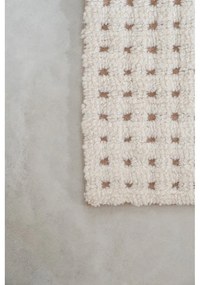 Ръчно изработен вълнен килим подходящ за пране в цвят слонова кост 140x200 cm Unexpected Wool – Lorena Canals