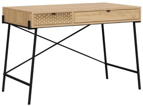 Работна маса от дъб 60x110 cm Ecrin - Marckeric