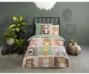 Единично удължено детско спално бельо от микрофибър 140x220 cm Ranger – Good Morning