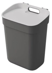 Тъмносив кош за отпадъци от рециклирана пластмаса 10 l Ready To Collect – Curver
