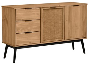 Скрин от масивен бор 130x80 cm Natasha – Marckeric