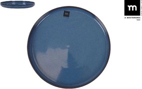 Основна чиния LA MEDITERRANEA Chester Blue, 24х2.5cm, порцелан