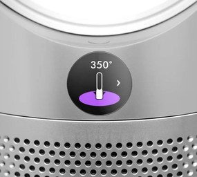 Пречиствател на въздух 2в1 Dyson PC2 De-NOx TP12 Wh/Gd, Охладител, 40W, До 40 м2, 10 скорости, Осцилация, HEPA+К-Carbon, Wi-Fi, LCD, Гласово управление, Бял/златист