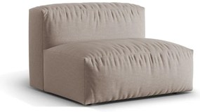 Бежов модул за диван (среден модул) Martina – Micadoni Home