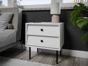 Нощно шкафче Valerio 2S-Leuko