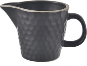 Черна керамична кана за мляко 100 ml Tea Time – Orion