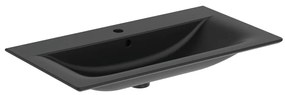 Матово-черна керамична мивка 84x46 cm Silk Black – Ideal Standard