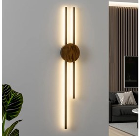 Brilagi - LED стенен лампион WOODY COLLINE LED/15W/230V 80 см дъб/орех