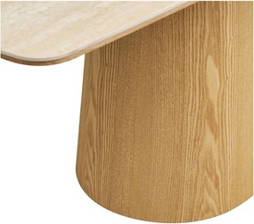 Трапезна маса с керамичен плот 90x200 cm Noli – House Nordic