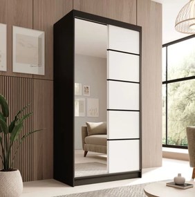 Гардероб Flux 100 плъзгащ се-Мауро-Leuko