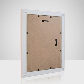 Светлорозова пластмасова рамка за стена 34x44 cm