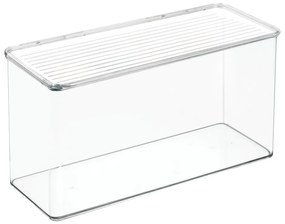 Прозрачна кутия за съхранение с капак , 14,5 x 34 cm Binz - iDesign