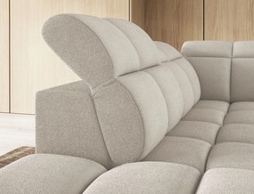 Ъглов диван Chicago-Бежов-Ляв