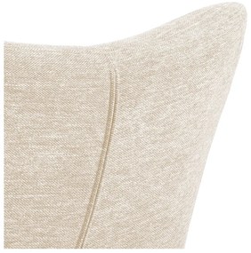 Комплект от кремави и бели уши и табуретка за крака Talgarth - Actona