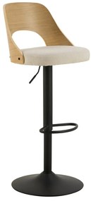 Бар столове в комплект с регулируема височина 2 бр. (височина на седалката 84 cm) Lucy – Actona