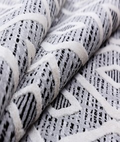 Килим за антре (100 x 300) 33082A - Сиво