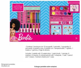 Disney - BARBIE рисувателен комплект 52 ел.
