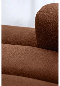 Теракотен ъглов диван (десен ъгъл/U форма) Shell – Miuform