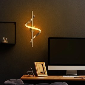 LED стенна лампа в златист цвят ø 7 cm Likma – Opviq lights