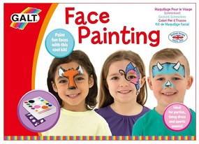 Galt Toys - Голям комплект боички за лице, Нарисувай лицето си